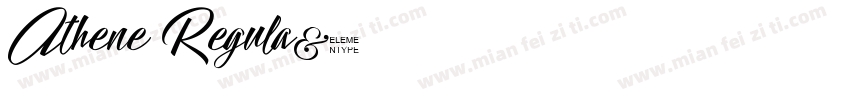 Athene Regula字体转换
